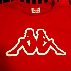 Red kappa shirt